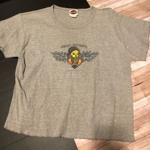 Harley Davidson women’s XL T-shirt. Gray.